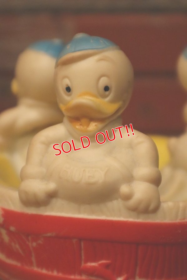 画像2: ct-221201-23 Huey, Dewey and Louie / Sun Rubber 1950's-1960's Rubber Soap Tub