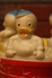 画像2: ct-221201-23 Huey, Dewey and Louie / Sun Rubber 1950's-1960's Rubber Soap Tub (2)