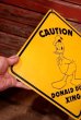 画像6: ct-221001-32 Donald Duck / 1990's〜 "CAUTION XING" Sign
