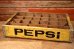 画像1: dp-221201-20 PEPSI / 1970's-1980's Wood Box (1)