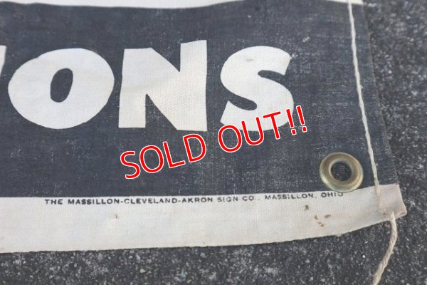 画像8: dp-221001-40 KENDALL / 1940's Canvas Banner