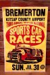 画像1: dp-221101-56 BREMERTON / SPORTS CAR RACES Poster (1)