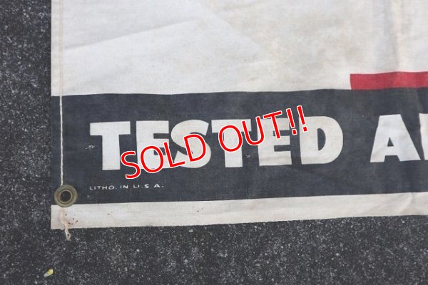 画像12: dp-221001-40 KENDALL / 1940's Canvas Banner