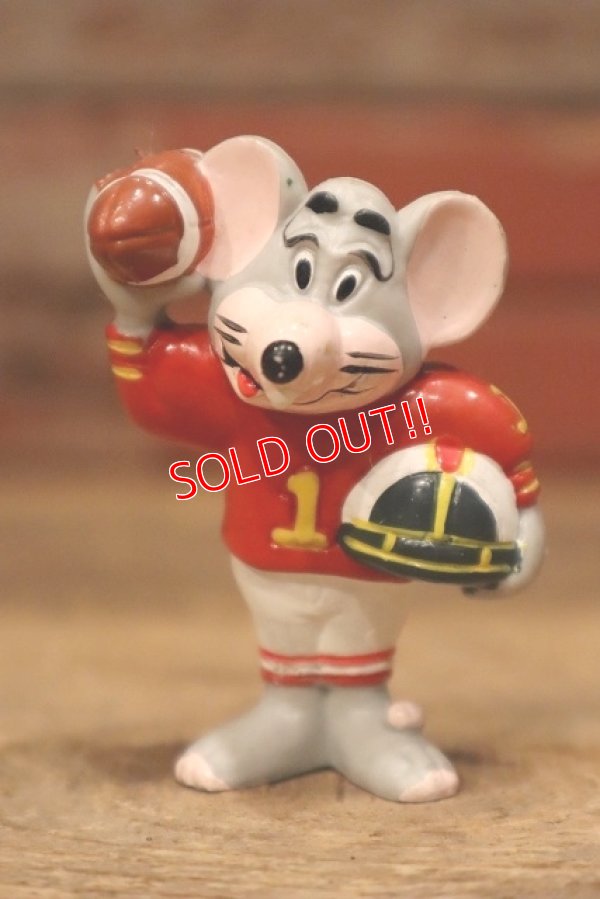 画像1: ct-221201-11 Chuck E. Cheeses / 1984 PVC Figure "Football"