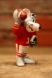 画像3: ct-221201-11 Chuck E. Cheeses / 1984 PVC Figure "Football" (3)