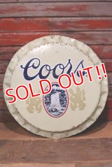 dp-221201-27 Coors Beer / 1980's Bottle Cap Sign