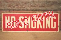 dp-221201-30 NO SMOKING / Vintage Tin Sign