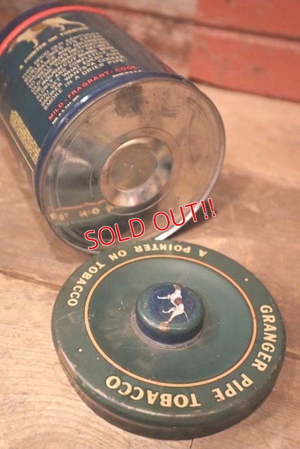画像8: dp-221201-45 GRANGER / 1920's-1930's Pipe Tobacco Tin Can