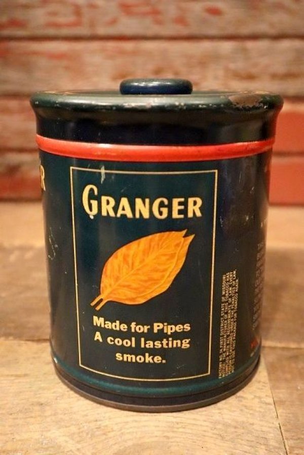 画像2: dp-221201-45 GRANGER / 1920's-1930's Pipe Tobacco Tin Can