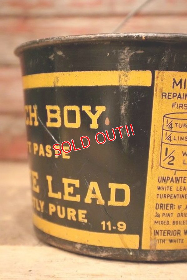 画像4: ct-221201-06 DUTCH BOY / 1950's SOFT PASTE WHITE LEAD Bucket