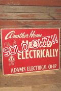 ct-221201-17 Willie Wiredhand / 1950's HEATED ELECTRICALLY Metal Sign