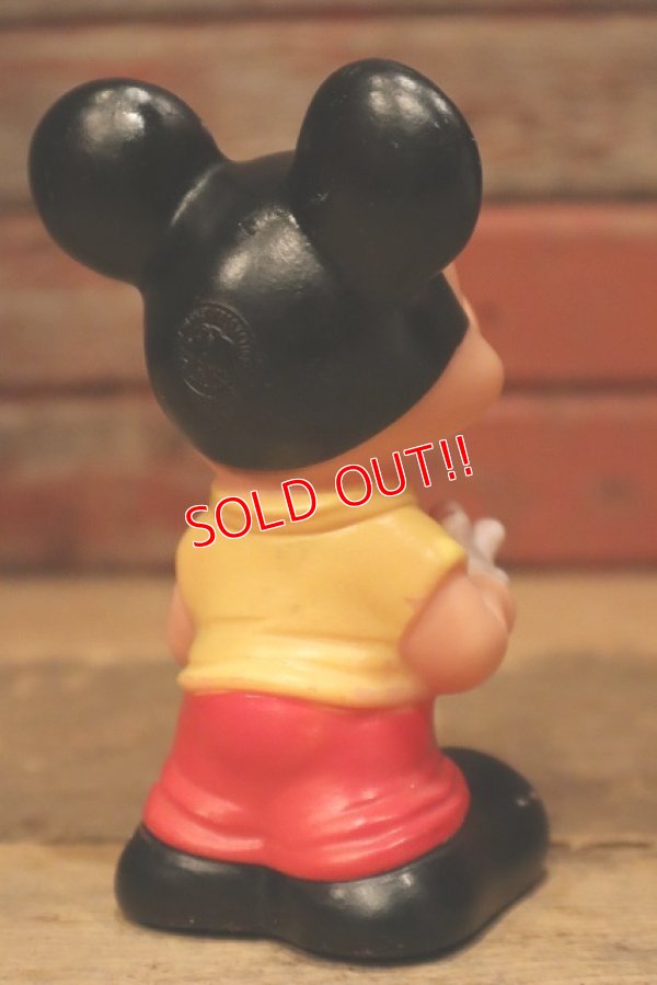 画像4: ct-221201-26 Mickey Mouse / Ledraplastic 1960's Rubber Doll (S)