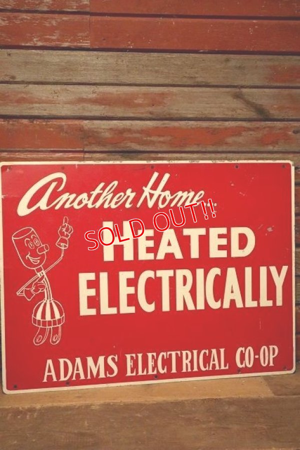 画像6: ct-221201-17 Willie Wiredhand / 1950's HEATED ELECTRICALLY Metal Sign