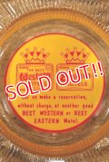 dp-221201-33 THE BEST Western BEST Eastern MOTELS / Vintage Ashtray