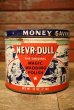 画像1: dp-221101-04 NEVR-DULL / 1940's Cleaning & Polishing Cloth Can (1)