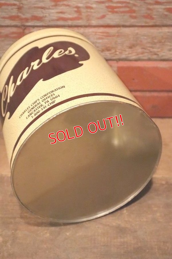 画像9: dp-221201-49 Charles / Vintage Potato Chips Can