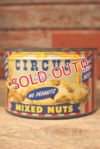 dp-221201-40 CIRCUS FOODS , INC. / 1950's CIRCUS MIXED NUTS CAN