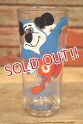 gs-221101-07 Under Dog / 1970's 16 oz. Glass