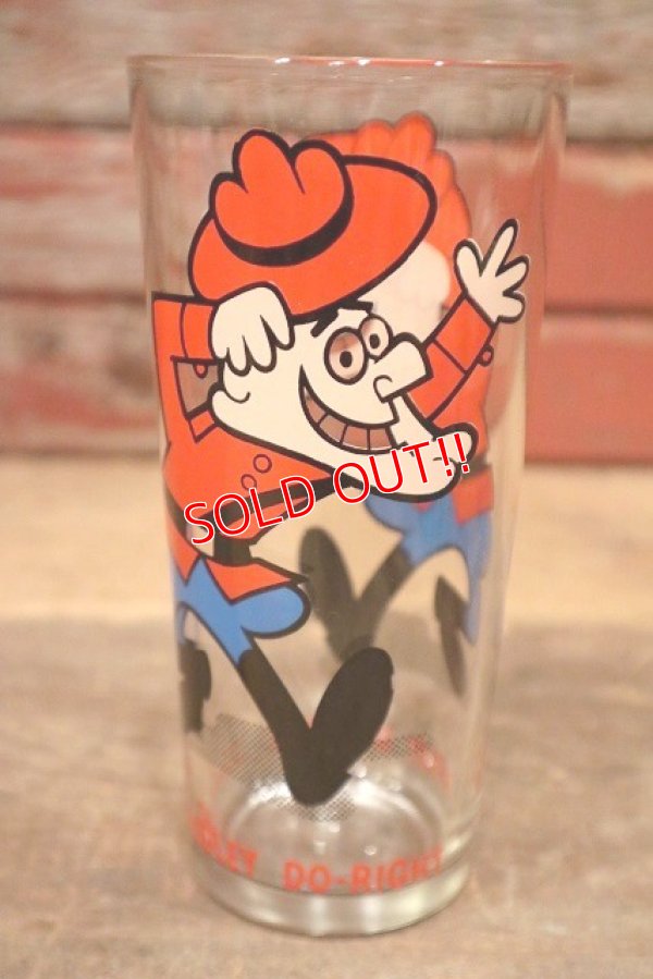 画像1: gs-221101-08 Dudley Do-Right / 1970's 16 oz. Glass