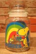 画像1: ct-221201-01 Snoopy / Anchor Hocking 1970's Goodies Candy Pot (1)