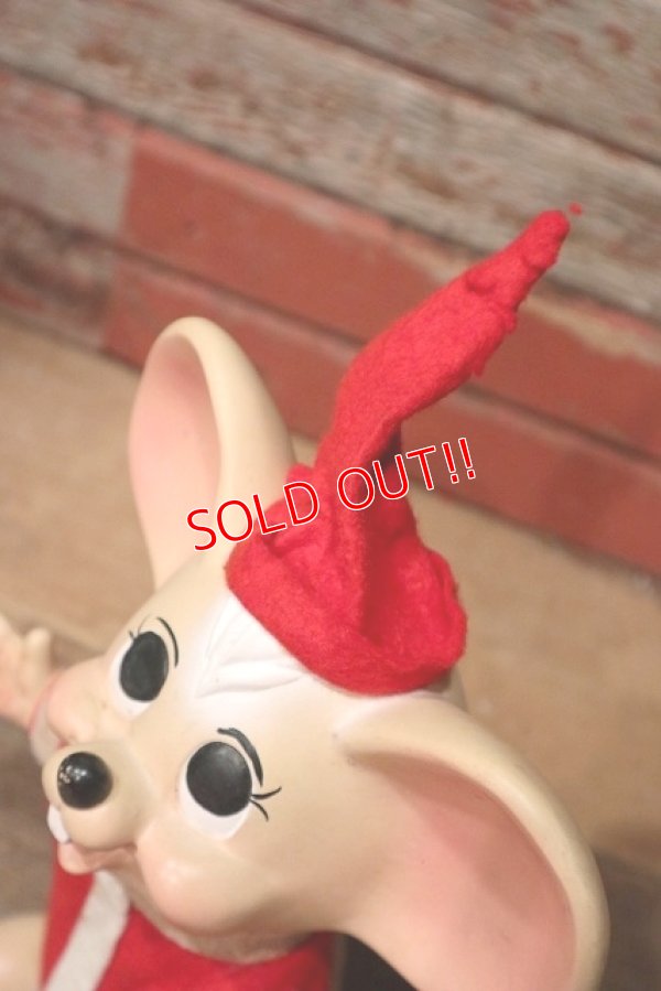 画像7: ct-221101-90 MOXHAM NATIONAL BANK / 1970's Santa Mouse Coin Bank