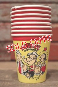 ct-220901-13 Popeye / 1978 Paper Cups