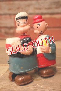 ct-221201-119 Popeye & Wimpy / MARX 1964 WALK-A-WAY TOY