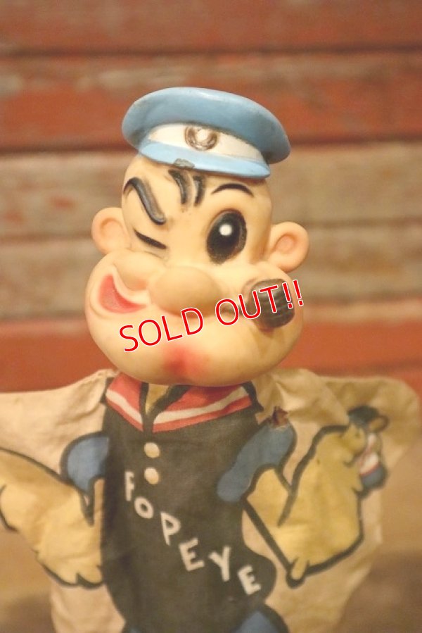 画像2: ct-221201-120 Popeye / GUND 1950's Hand Puppet
