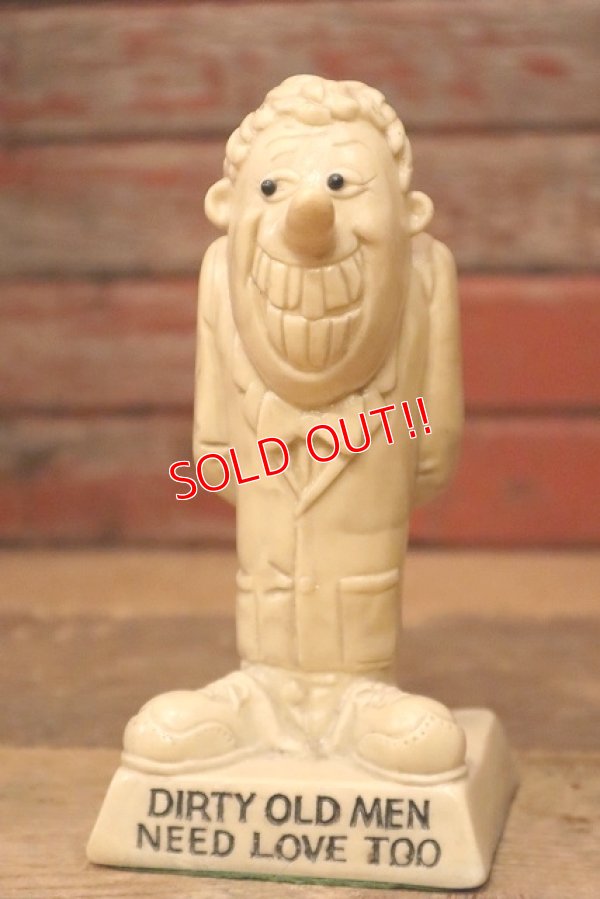 画像1: ct-220901-15 R & W BERRIES 1970's Message Doll "DIRTY" OLD MEN NEED LOVE TOO"