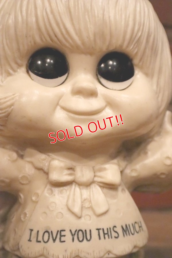 画像3: ct-220901-15 R & W BERRIES 1970's Big Message Doll "I LOVE YOU THIS MUCH"