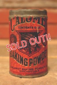 dp-221201-60 CALUMET / 1920's-1930's Baking Powder Can