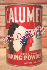 dp-230101-21 CALUMET / Vintage Baking Powder Can