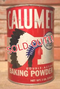 dp-230101-21 CALUMET / Vintage Baking Powder Can