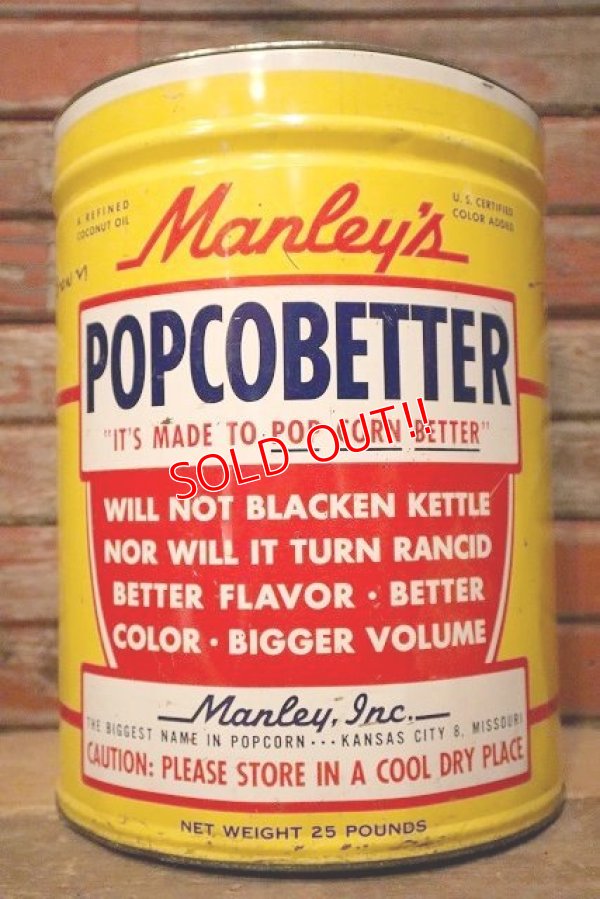 画像3: dp-221201-48 Manley's / POPCOBETTER Can