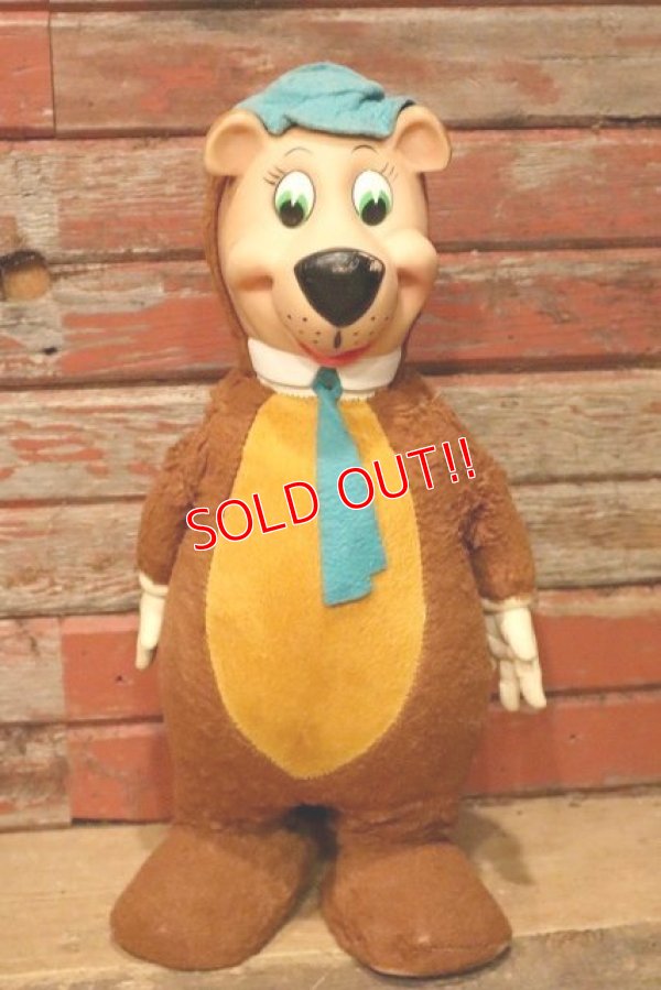 画像1: ct-221201-98 Yogi Bear / Knickerbocker 1950's Rubber Face Doll