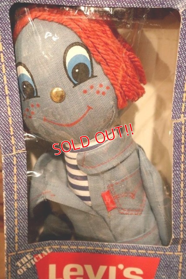 画像2: dp-230101-11 LEVI'S / Knickerbocker 1970's Denim Rag Doll Set