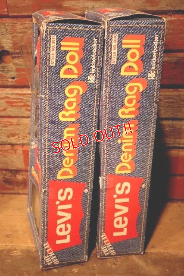 画像5: dp-230101-11 LEVI'S / Knickerbocker 1970's Denim Rag Doll Set