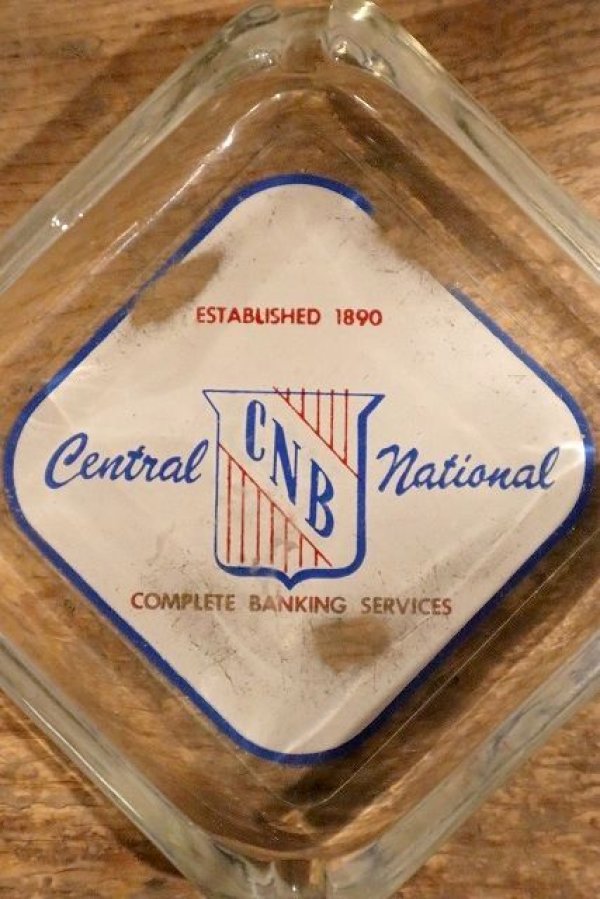画像1: dp-201201-24 CNB Central National Bank / Vintage Ashtray