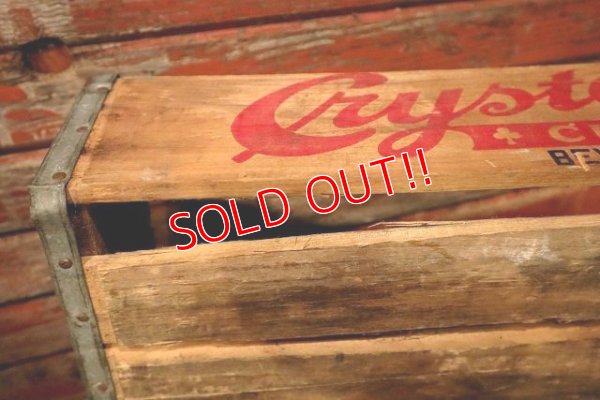 画像8: dp-230101-85 Crystal CLUB BEVAERAGES / Vintage Wood Box