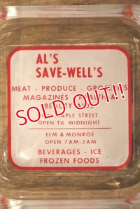 dp-230101-14 AL'S SAVE-WELL'S  / Vintage Ashtray