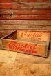 画像1: dp-230101-85 Crystal CLUB BEVAERAGES / Vintage Wood Box (1)