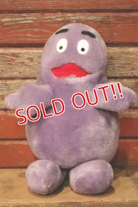 ct-230101-13 McDonald's / Grimace 1983 Plush Doll