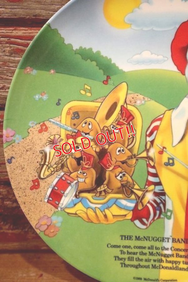 画像3: ct-210401-30 McDonald's / 1989 Collectors Plate "The McNugget Band"