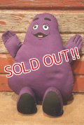 ct-230101-13 McDonald's / Grimace 1991 Cloth Doll