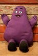 画像1: ct-230101-13 McDonald's / Grimace 1991 Cloth Doll (1)