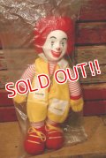 ct-230101-13 McDonald's / Ronald McDonald 1980's Doll