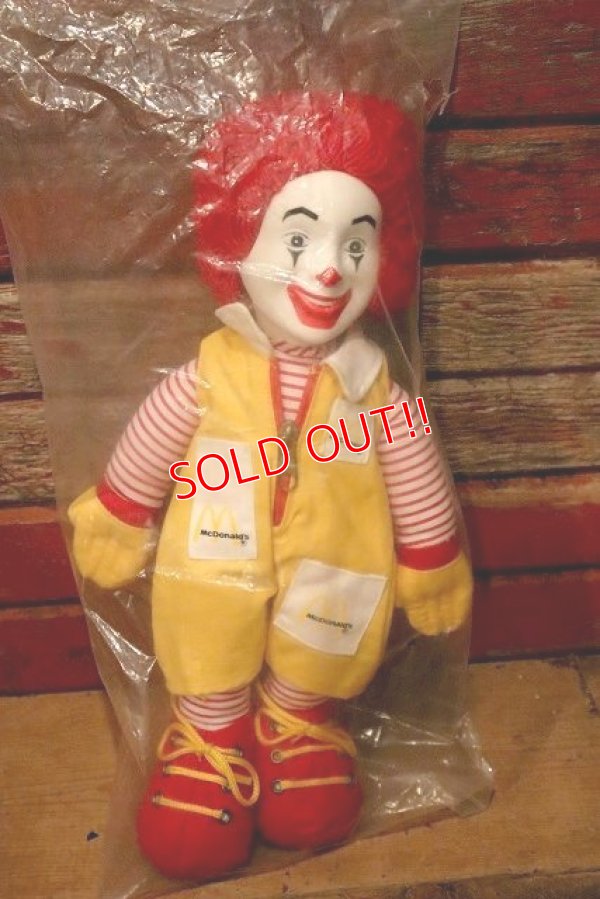 画像1: ct-230101-13 McDonald's / Ronald McDonald 1980's Doll