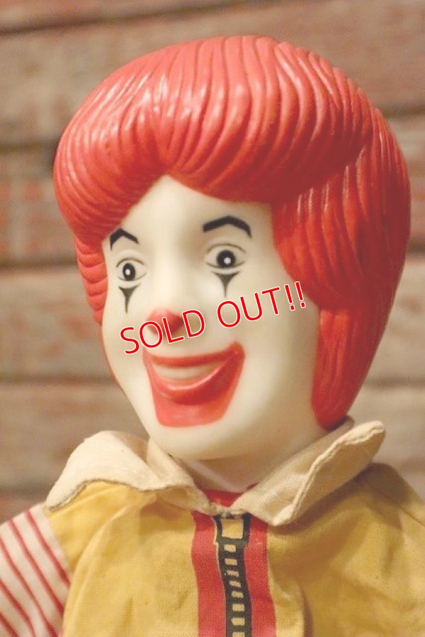 画像2: ct-230101-13 McDonald's / Ronald McDonald 1993 Hand Puppet