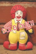 ct-230101-13 McDonald's / Ronald McDonald 1980's Mini Cloth Doll