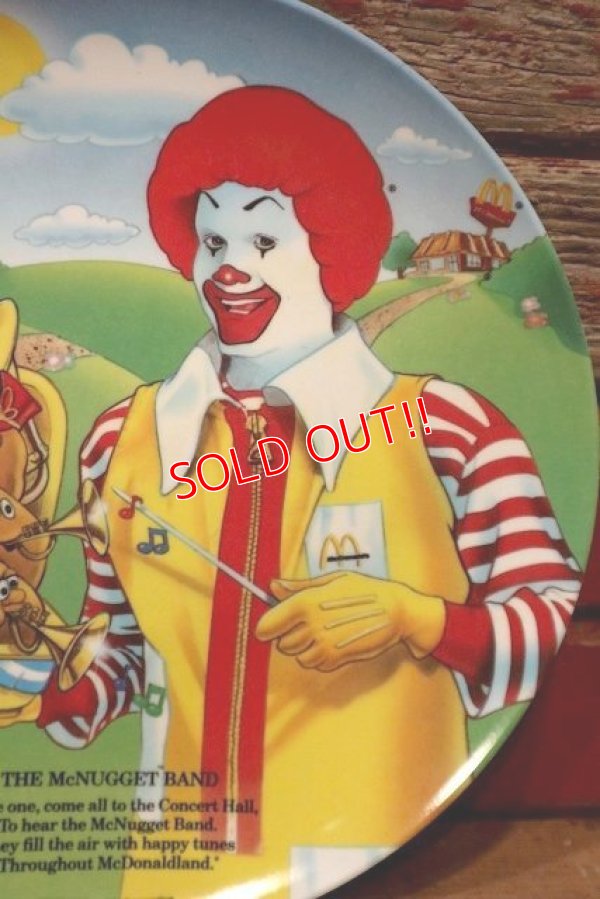 画像2: ct-210401-30 McDonald's / 1989 Collectors Plate "The McNugget Band"